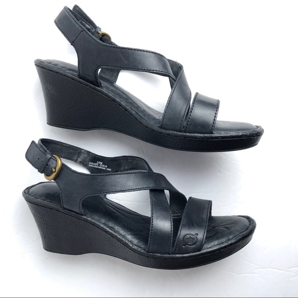 born leather sandals